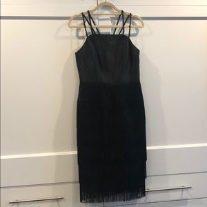 Shoshanna Midnight Midi Cocktail Formal Dress NWT